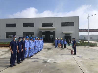 湖北紐蘇萊新材料有限公司 2022 年“安全生產(chǎn)月”消防技能比賽成功舉辦！